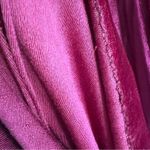 Vintage Corky Craig California Maroon Velour Dress Maxi Small Photo 4