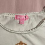 Sugar Thrillz White Crop Top with Marie Antoinette Portrait Size M Photo 2