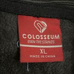 Colosseum Ole Miss Rebels Black and Blue Quarter-Zip Pullover Top Womens XL NEW Photo 1