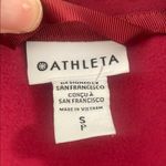 Athleta Triumph Hoodie Jacket Antique Burgundy Size Small EUC Cozy Photo 6