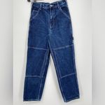 Brandy Melville , denim painters pants jeans, 100% Cotten, Size Medium Photo 1