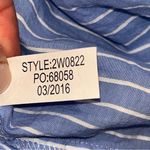 Vineyard Vines  Blue & White Stripe Tunic Beach Coverup Mini Dress size XS Photo 10
