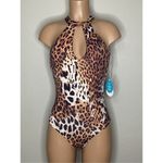Anthropologie New. WET from L.A. leopard swimsuit. Medium . Retails $148 Photo 2