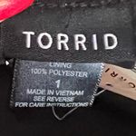 Torrid Women's 1 Black Sleeveless V Neck Gold Trim Classic Dressy Jumpsuit NWT Photo 8