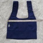 Free People NWOT Good Karma Tile Textured Square Neck Bra Outerspace, XS / S Photo 10