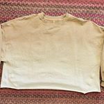 Lululemon LA OVERSIZED BOXY CREW TAN OMBRE STRETCH SWEATSHIRT Photo 0