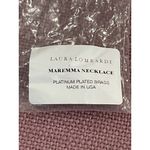 LAURA LOMBARDI Maremma Necklace in Silver Womens Beaded Ball Chain Photo 2