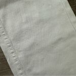 Stradivarius  women’s high waist white ankle mom jeans size 4 Photo 7