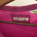 We The Free New Fuchsia Dani Tee Size Medium Distressed Oversized Tunic Photo 6