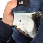 EXPRESS NWOT  Women’s High Rise Distressed Flare Jeans in Blue Size 2 Photo 4