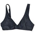 Aerie Real Good Scoop Bikini Top Black Size Medium M Swimsuit Bra Photo 0