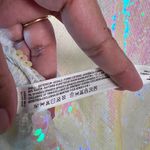 Free People Intimately‎  Cream Pearl Embellished Sequin Shift Slip Dress XS Photo 9