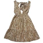 House of Harlow  1960 Brown Animal Print Mini Dress | U.S. Woman’s XSmall Photo 0