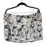 BLEU by Rod Beattie Oasis Skirted Hipster Bikini Bottoms Floral Black White 18W Photo 2