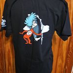 Dr. Seuss  Cat in the Hat Black T-Shirt Photo 2