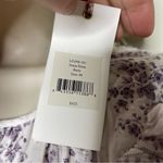 Love Shack Fancy NWT Rare print White lilac floral ruffle Sonia Maxi Dress sz M Photo 8