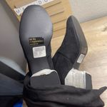 Qupid Zaya-08X Black Rhinestone Sock Knew High Boots Photo 2