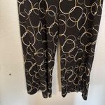 Moussy Women's Hoop Chain Wide Leg Pant‎ High Rise Size Smal Black Photo 4