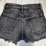 Lucky Brand Black Distressed Jean Shorts Photo 2
