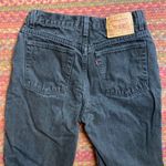 Levi's VINTAGE BLACK 512 SLIM STRAIGHT FIT JEANS Photo 5