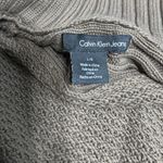 Calvin Klein Jeans Olive Green Collared Cardigan Sweater Size L Photo 4