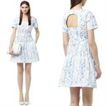 Reiss  Marilyn Chevron White Open Back Size 6 Dress. Photo 7