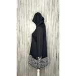 Cynthia Rowley  Women's Medium Gray Hooded Full-Zip‎ Cardigan Sweater Photo 3