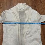 Athleta Womens Beige Knit Open Drape Cashmere Linen Cardigan Sweater Size Small Photo 8