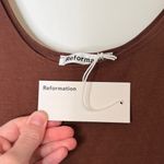 Reformation  NWT Kaila Wrap Jersey Knit Midi Dress - size small Photo 6