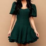 Rachel Parcell NWT  V-neck Jacquard Flared Dress Size 10 Photo 2