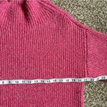 Roam Pink Cannes Mock Neck Chunky Sweater Large Comfy Barbie Barbiecore Spring Photo 8