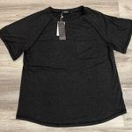 Mirol NWT - Heather Charcoal Gray Women's Short Sleeve Crew Neck T-Shirt XL Photo 0