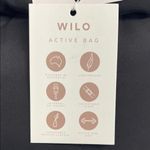 Wilo The Label | Black Puffer Scrunch Top Tote w/ Crossbody Photo 2