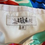 Tibi  Dahlia floral strapless silk mini dress Photo 5