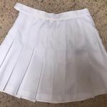 American Apparel White Cheer Skirt Photo 0