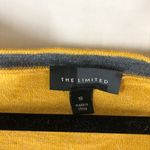 The Limited  Womens Sweater Wool Blend Scoop Neck Mustard Yellow S Photo 2