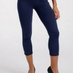 Betabrand Beta Brand Navy Blue High Rise Yoga Dress Stretch Pull On Skinny Pants Small Photo 0