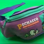 Sanrio A Very Rare Vintage 1995 Waist Pack Pochacco Purple Pouch Purse Bag Photo 1