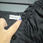 With Jean NWOT  Louie Top Black S Photo 2