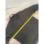 Aerie NWT Dream Sherpa Quarter Zip Sweatshirt Smoked Gray Super Soft Size XS Photo 4