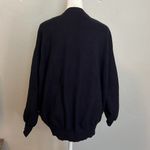 ZARA  Pullover Sweater with Pocket Size Small Navy Photo 3