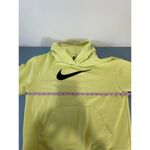 Nike  hoodie yellow big logo on front size M Photo 5