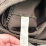 Spanx Womens Leggings Medium Faux Suede Brown Stretch Moto Street Minimal Photo 7