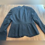 Banana Republic  Wool Black Military Style Suit Coat - Size 12 Photo 2