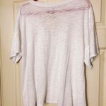 Free People Jordan White Burnout V-cutout T-shirt Photo 9