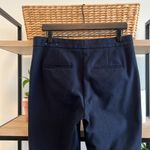 Ann Taylor  Mid-Rise Stretch Cotton Navy Career Ankle Dress Pant Trouser, 8T Photo 4