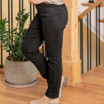 Judy Blue Southern Charm Rhinestone Embellished Slim Fit in Black, Size 28/7 Photo 2