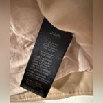 Maje Leather Moto Nude/Rose Poudre Jacket E15VICKY in size 36 (S) Photo 4