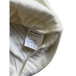 SheIn ribbed mock neck ivory long sleeve lightweight sweater size S Photo 5