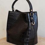 AOTA Black Vegan Leather Hobo Bag Photo 0